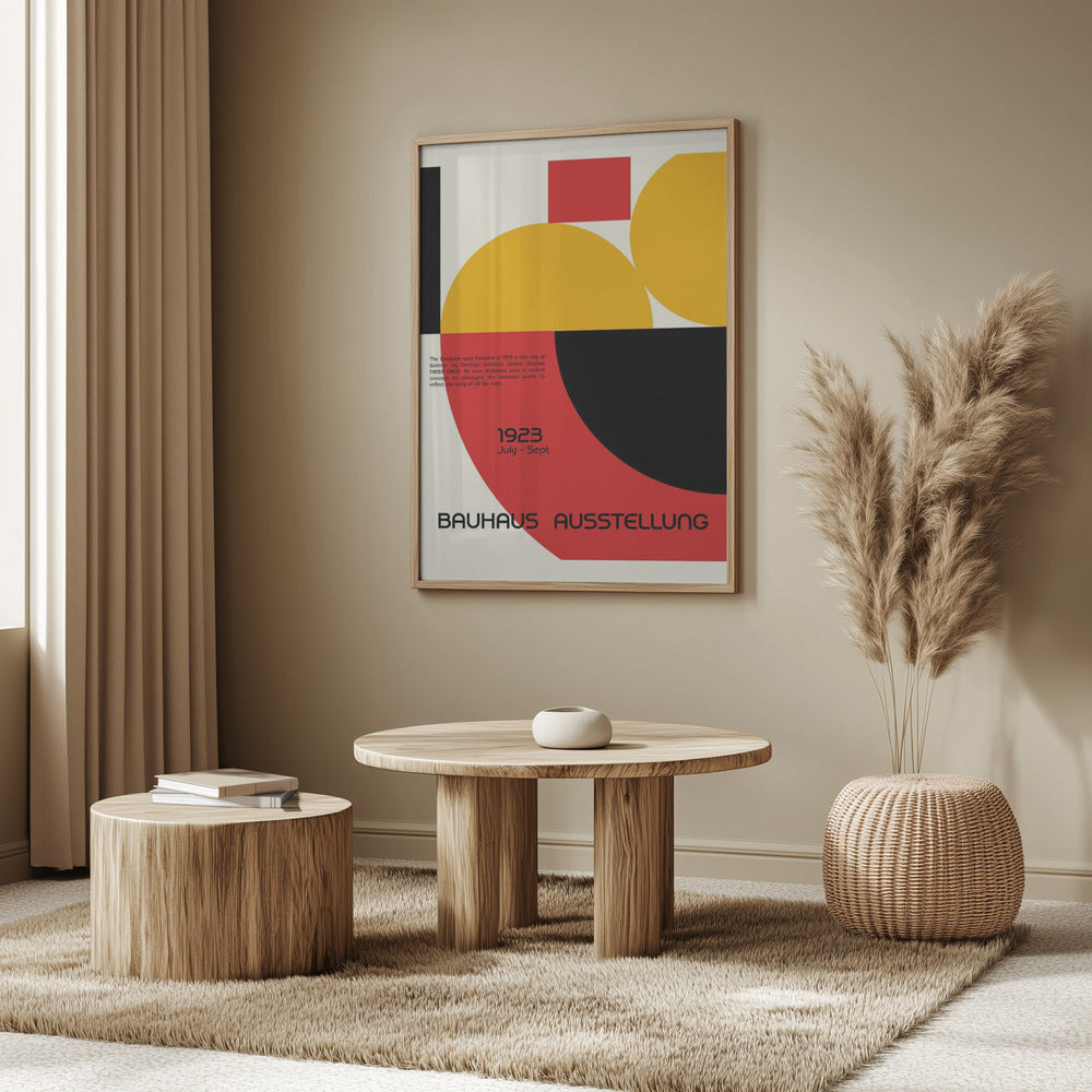 Bauhaus Ausstellung Poster